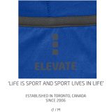 Vue 4 de Sweat shirt à capuche full zip unisex de 300 g/m² Arora