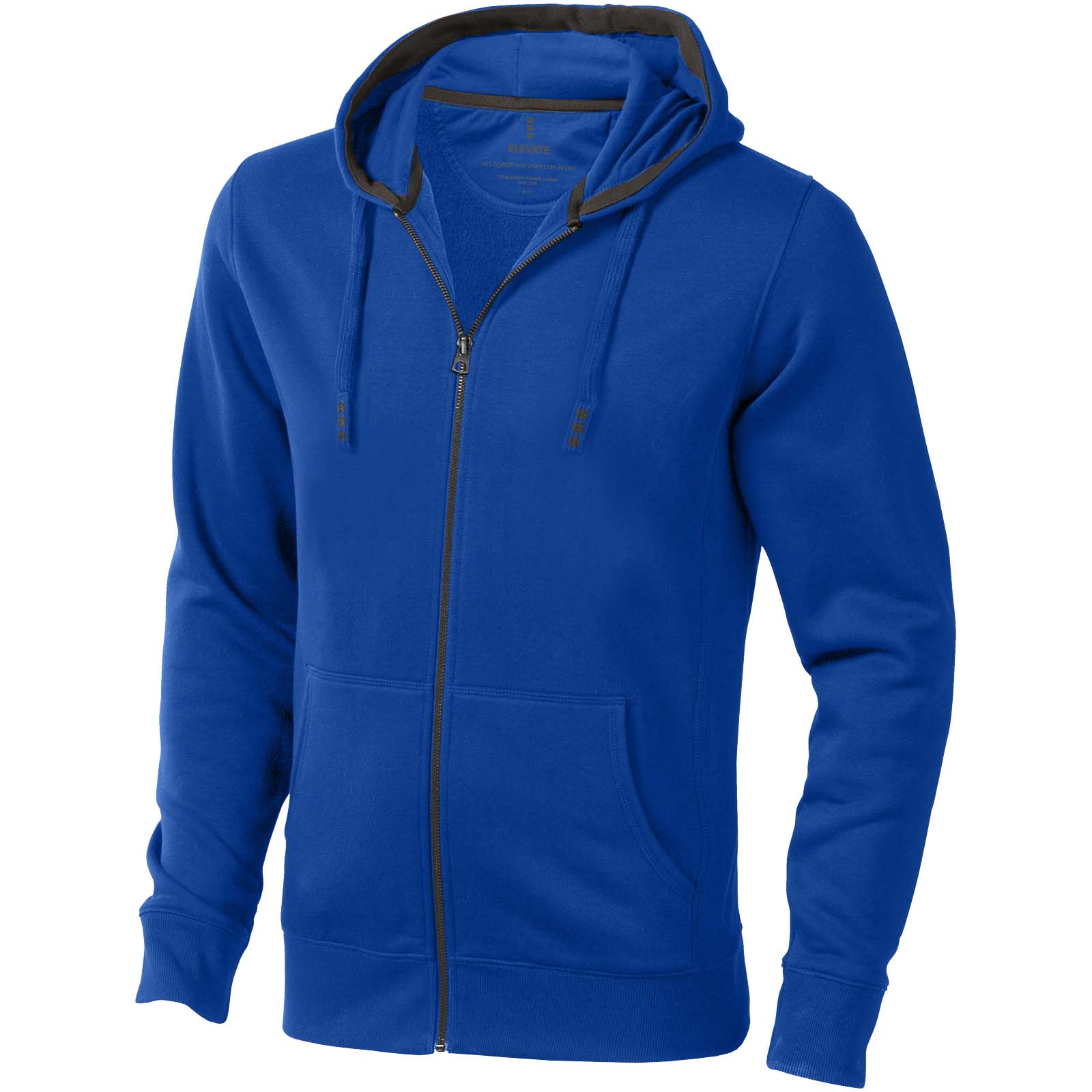 Sweat shirt à capuche full zip unisex de 300 g/m² Arora