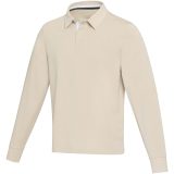 Vue 6 de Sweatshirt de rugbyen coton organique Clyde unisexe