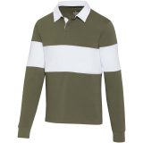 Vue 1 de Sweatshirt de rugbyen coton organique Clyde unisexe