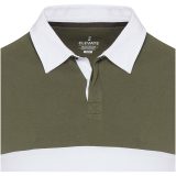 Vue 4 de Sweatshirt de rugbyen coton organique Clyde unisexe