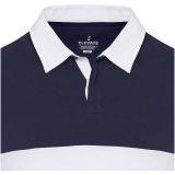 Vue 4 de Sweatshirt de rugbyen coton organique Clyde unisexe