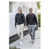 Vue 4 de Pull à col ras-du-cou de 350 g/m² Yukon unisexe en tissu interlock pour le sport