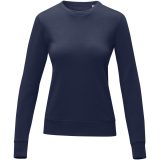 Vue 2 de Pull ras de cou Zenon pour femme
