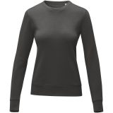 Vue 2 de Pull ras de cou Zenon pour femme