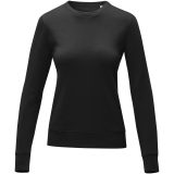 Vue 2 de Pull ras de cou Zenon pour femme