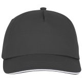 Vue 2 de Casquette sandwich 5 panneaux de 175 g/m² Styx
