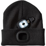 Vue 2 de Mighty LED bonnet en tricot