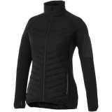 Vue 4 de Doudoune hybride femme Banff