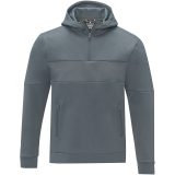 Vue 12 de Sweat à capuche anorak à demi zip Sayan pour homme