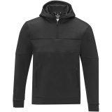 Vue 2 de Sweat à capuche anorak à demi zip Sayan pour homme