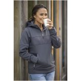 Vue 4 de Sweat à capuche anorak à demi zip Sayan pour femme