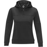 Vue 2 de Sweat à capuche anorak à demi zip Sayan pour femme