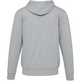 Vue 3 de Sweat à capuche sherpa de 320 g/m² Natron intégralement zippé