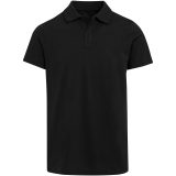 Vue 10 de Polo bio recyclé certifié OCS de 180 g/m² Graphite à manches courtes unisexe