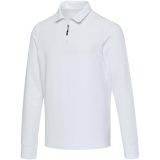 Vue 1 de Polo unisexe de 245 g/m² Apollo à manches longues et demi fermeture éclair