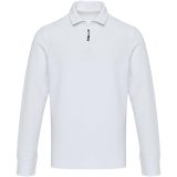 Vue 2 de Polo unisexe de 245 g/m² Apollo à manches longues et demi fermeture éclair