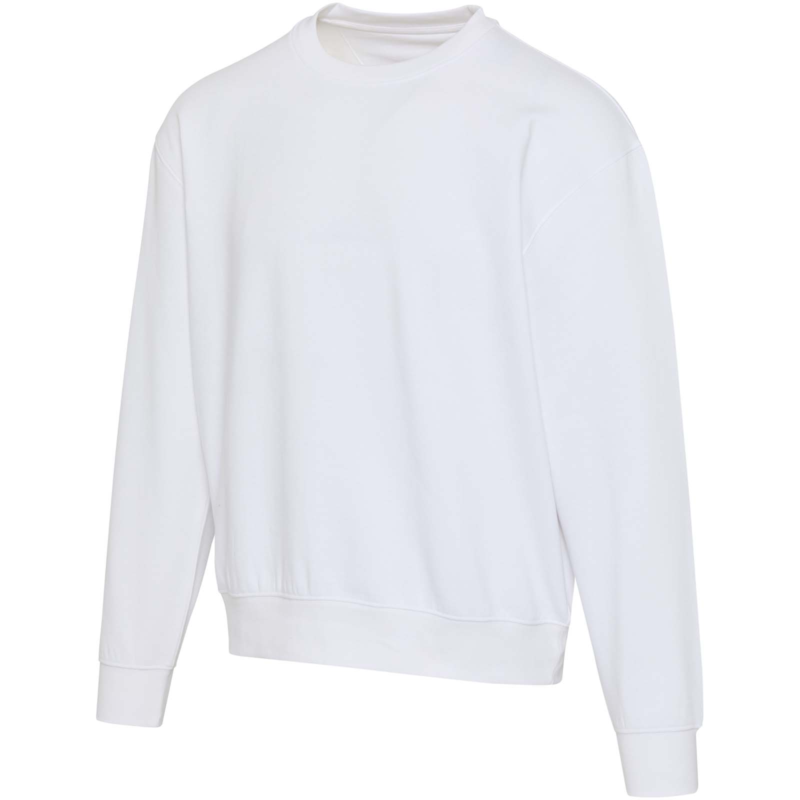 Pull unisexe OCS en coton bio oversize à col rond Boris de 280 g/m2