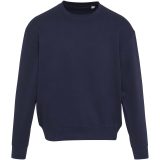 Vue 6 de Pull unisexe OCS en coton bio oversize à col rond Boris de 280 g/m2