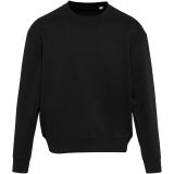 Vue 10 de Pull unisexe OCS en coton bio oversize à col rond Boris de 280 g/m2