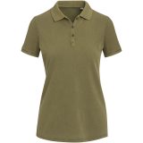 Vue 6 de Polo délavé pour femme Calgary de 200 g/m2
