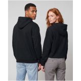 Vue 7 de Sweat à capuche oversize unisexe en coton bio certifié OCS Boris de 280 g/m2
