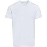 Vue 7 de T-shirt unisexe en coton bio certifié OCS Balfour à manches courtes et col en V de 200 g/m²