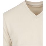 Vue 15 de T-shirt unisexe en coton bio certifié OCS Balfour à manches courtes et col en V de 200 g/m²