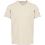 Vue 12 de T-shirt unisexe en coton bio certifié OCS Balfour à manches courtes et col en V de 200 g/m²