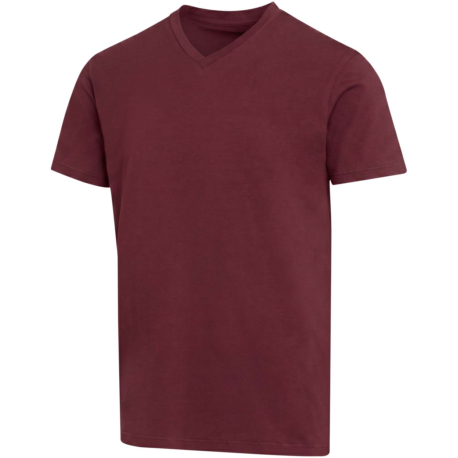 T-shirt unisexe en coton bio certifié OCS Balfour à manches courtes et col en V de 200 g/m²