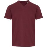 Vue 17 de T-shirt unisexe en coton bio certifié OCS Balfour à manches courtes et col en V de 200 g/m²