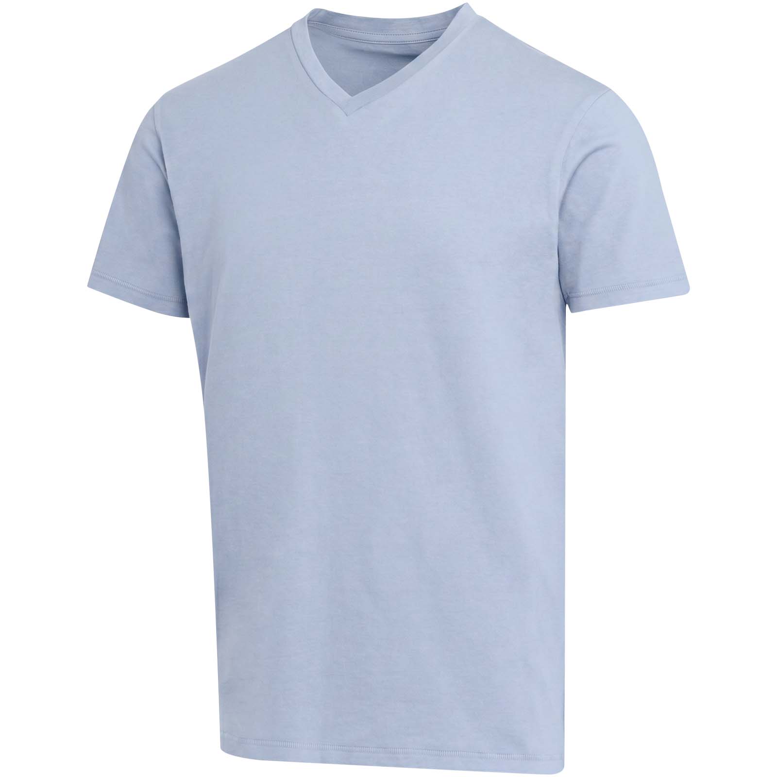 T-shirt unisexe en coton bio certifié OCS Balfour à manches courtes et col en V de 200 g/m²