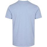 Vue 3 de T-shirt unisexe en coton bio certifié OCS Balfour à manches courtes et col en V de 200 g/m²