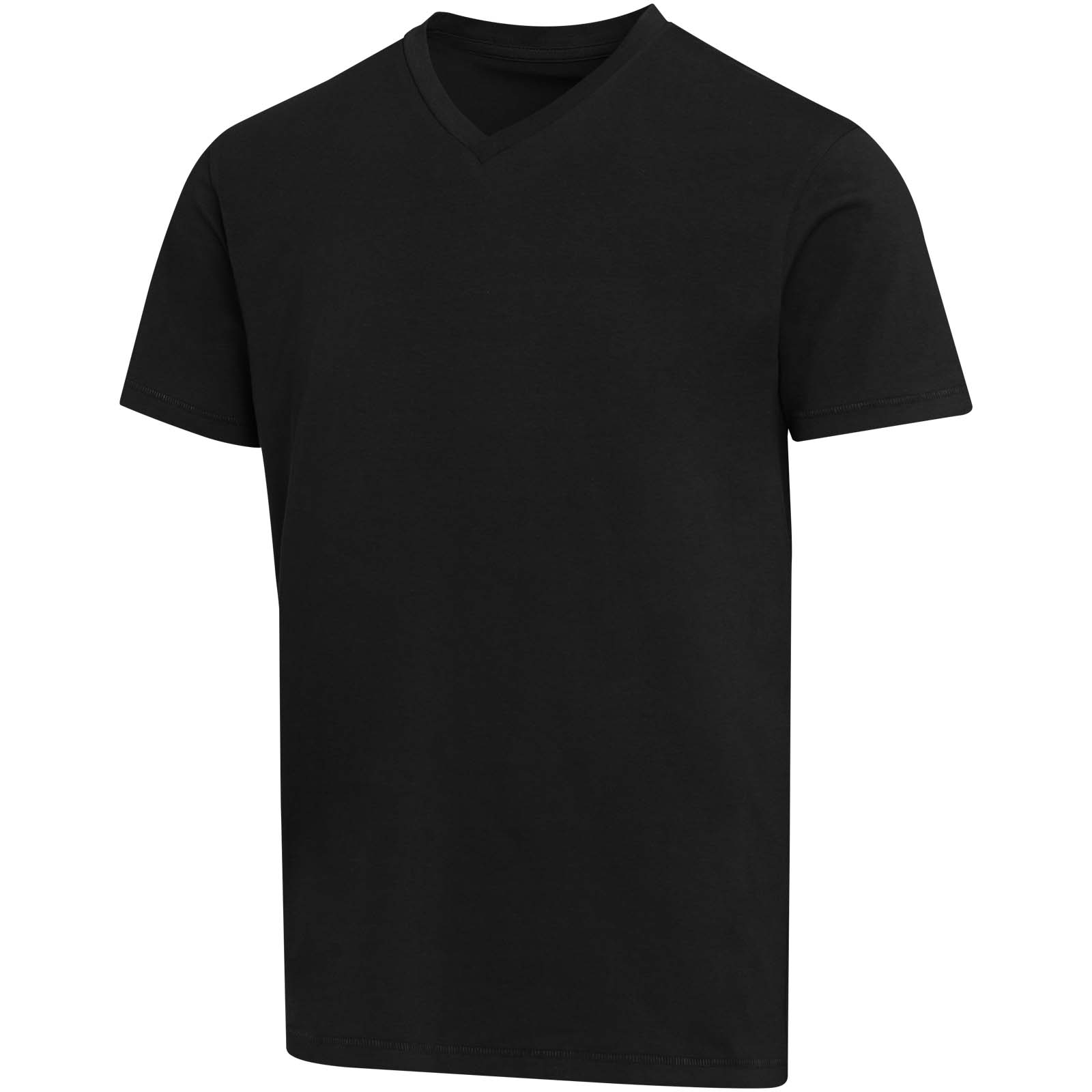 T-shirt unisexe en coton bio certifié OCS Balfour à manches courtes et col en V de 200 g/m²