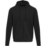 Vue 2 de Sweat à capuche unisexe recyclé biologique certifié OCS de 280 g/m² Jasper