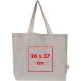 Vue 4 de Grand sac en coton Pilar