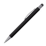 Vue 6 de Stylo à bille en métal avec stylet Rio