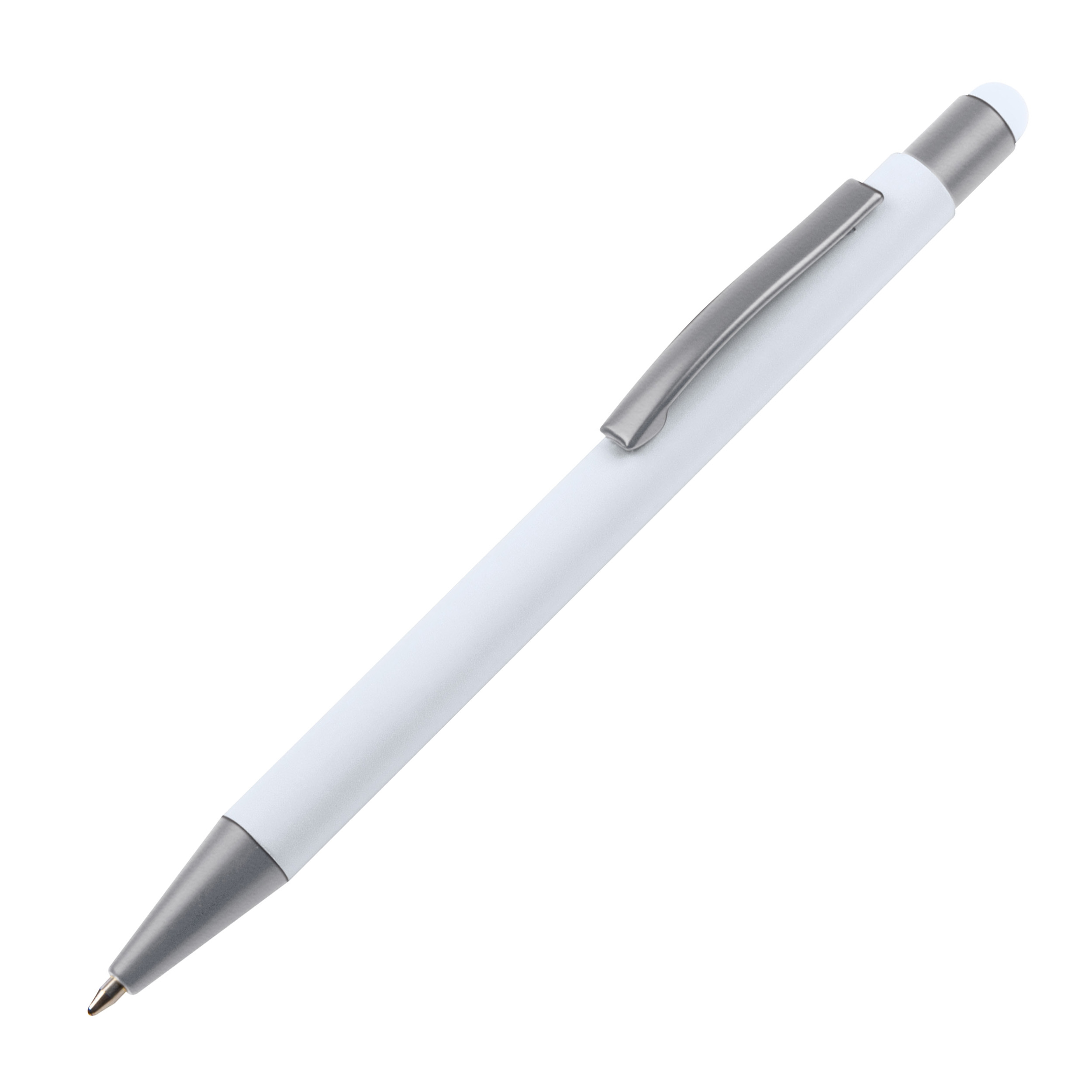 Stylo à bille en métal avec stylet Rio