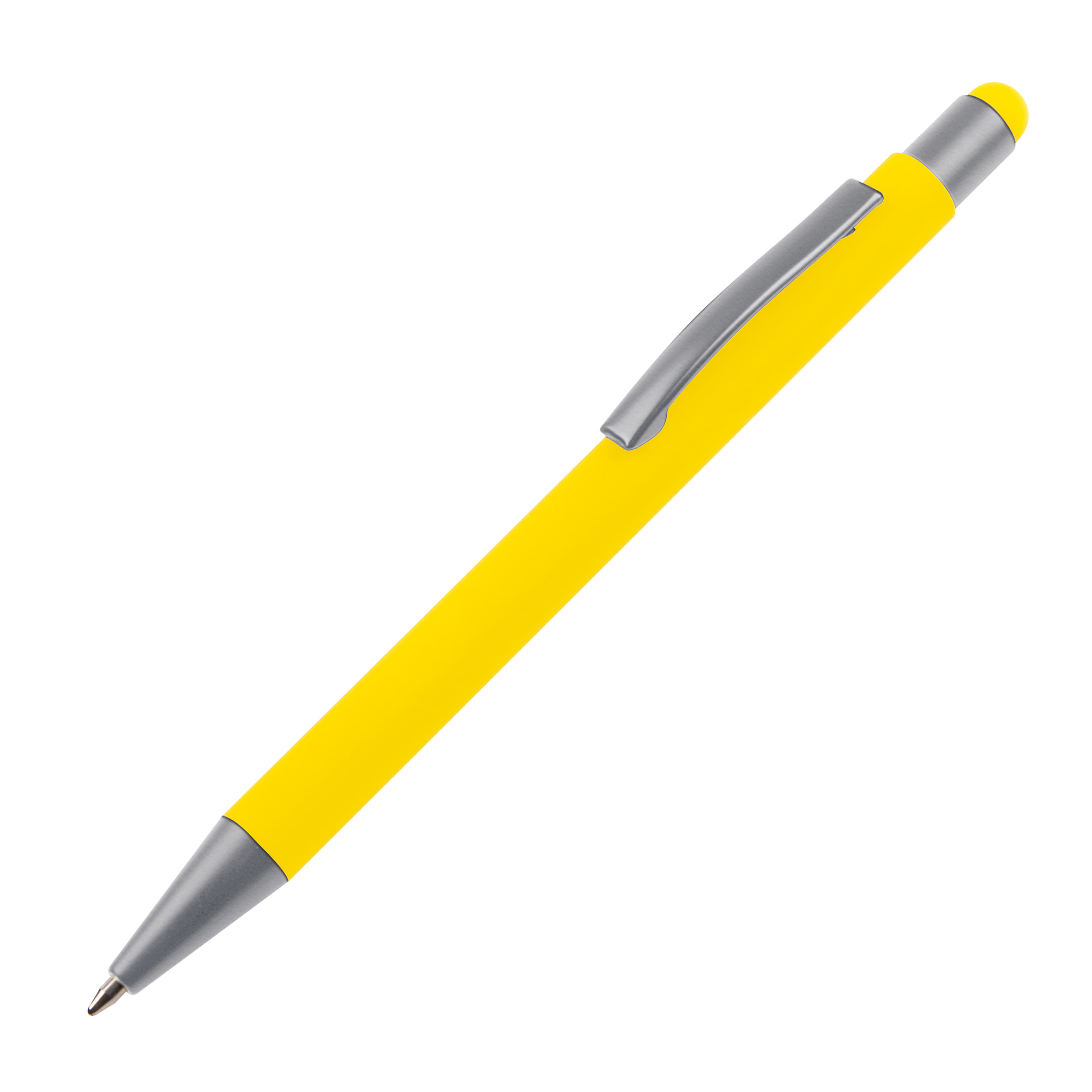 Stylo à bille en métal avec stylet Rio