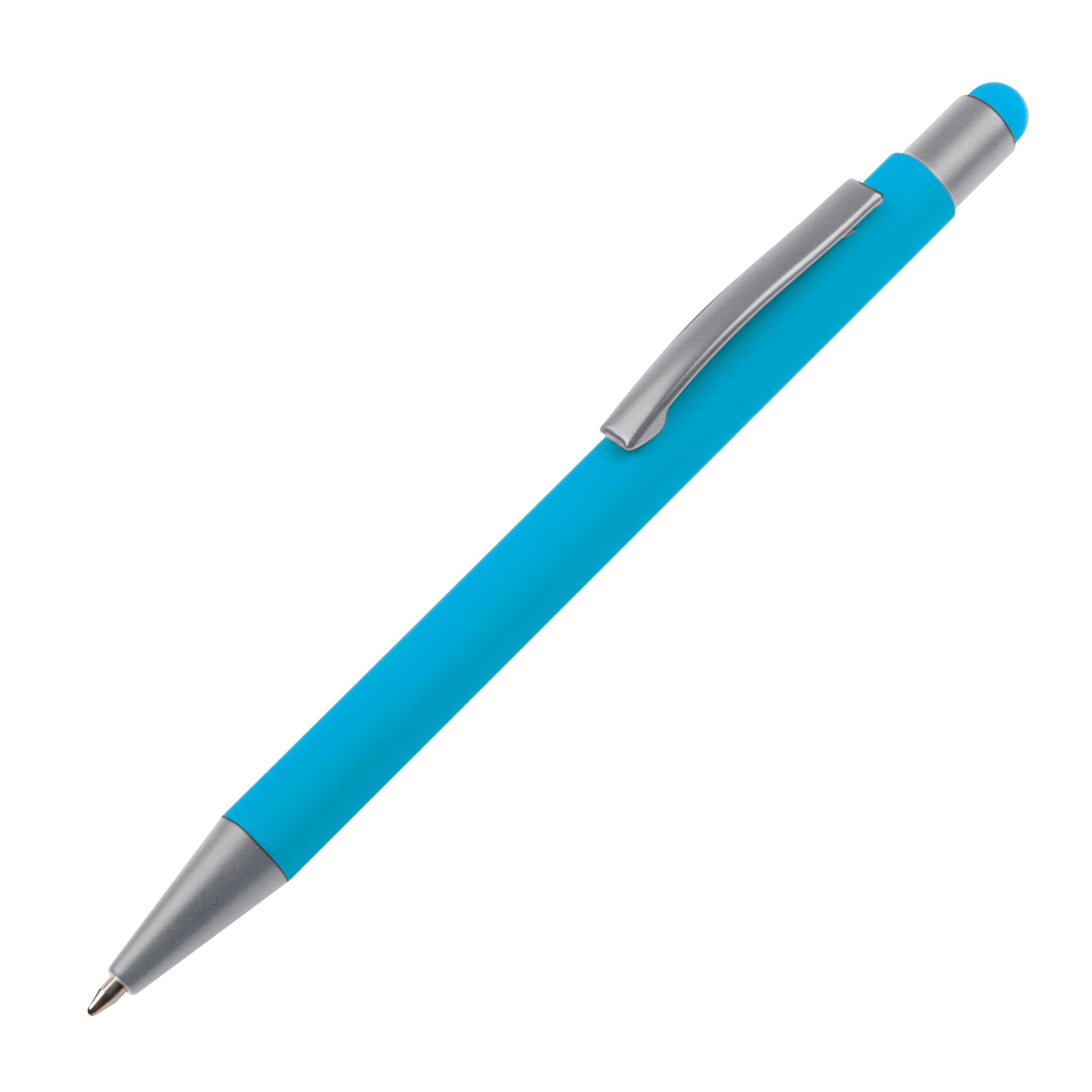 Stylo à bille en métal avec stylet Rio