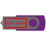Vue 20 de Clé USB Liège 4GB