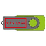 Vue 24 de Clé USB Liège 4GB