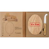 Vue 4 de Set pour fromage en bois Gouda