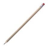 Vue 4 de Crayon à papier avec gomme Hickory