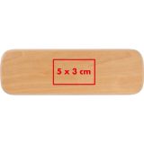 Vue 5 de Set décriture en bois Rambin
