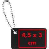 Vue 2 de Pendentif en métal avec chaîne Vodice