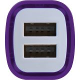 Vue 3 de adaptateur de charge USB pour voiture Fruit