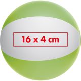 Vue 23 de Ballon de plage bicolore Key West