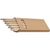 Vue 1 de Crayons de couleurs en bois Minnie