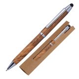 Vue 1 de Stylo en bois avec PAD Erfurt
